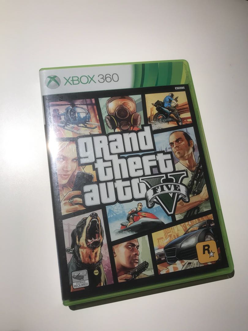 Grand Theft Auto V (GTA V) Xbox 360, Video Gaming, Video Games, Xbox on ...