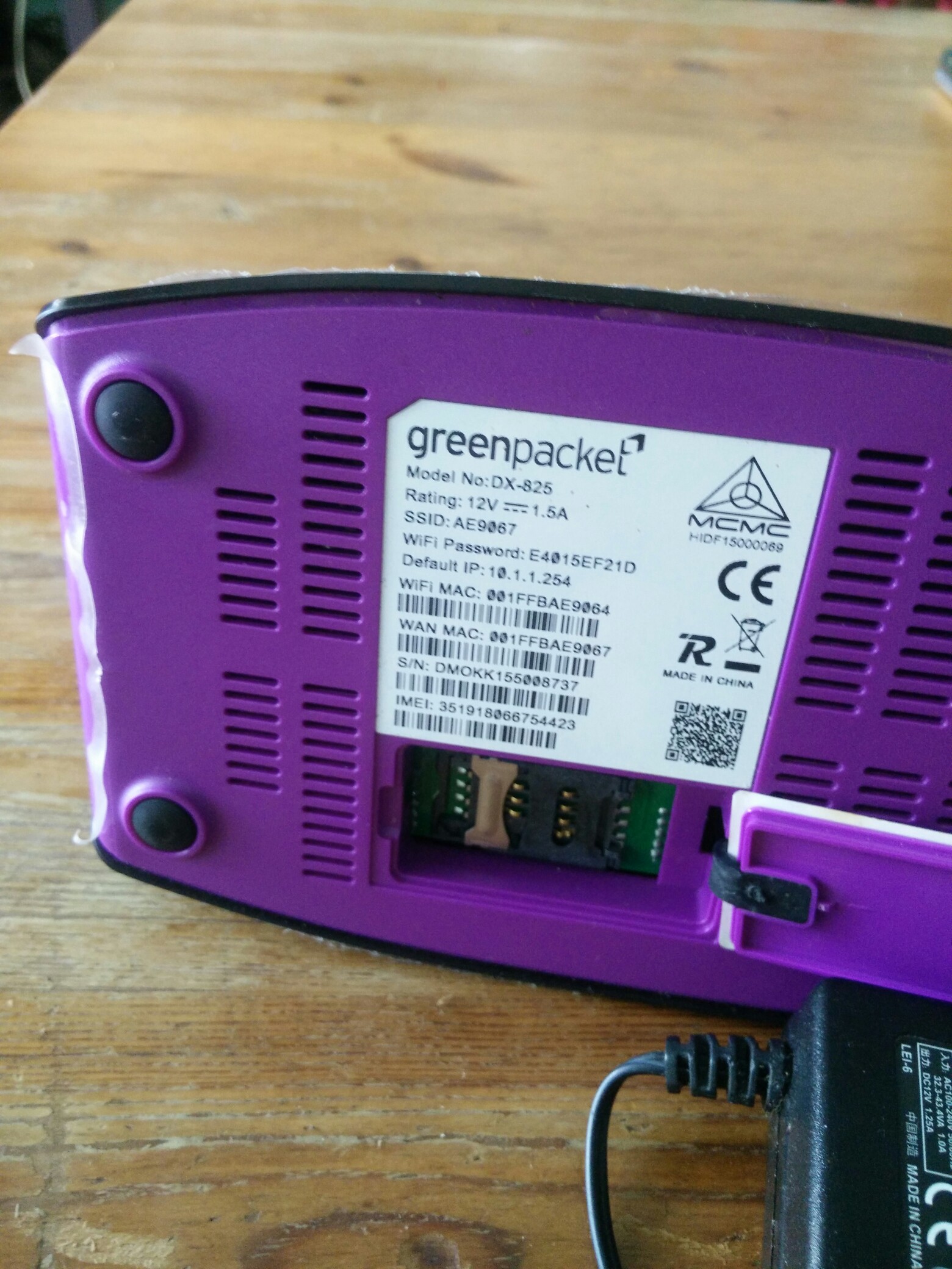 Greenpacket DX825 Desktop Modem, Computers & Tech, Parts & Accessories