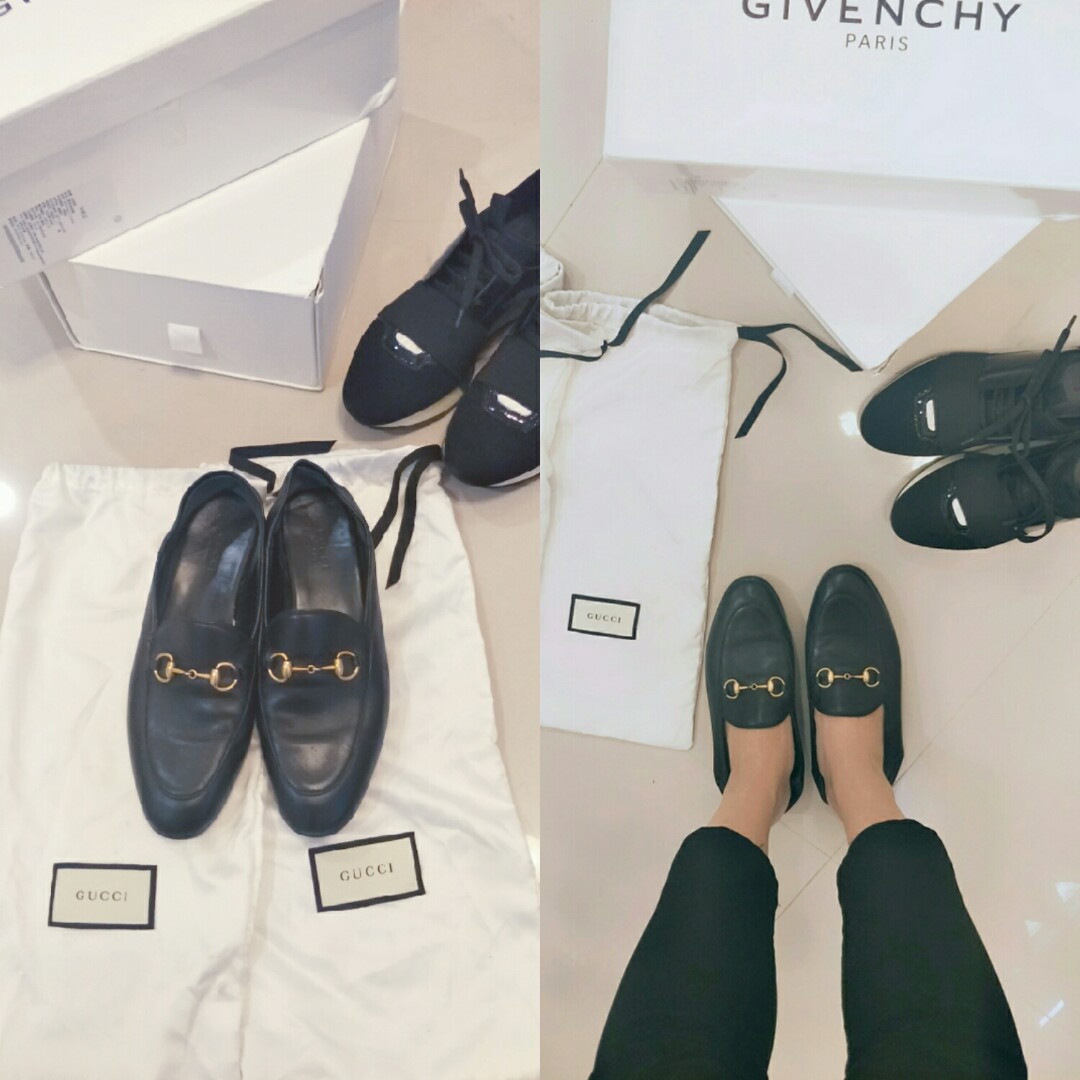 現貨gucci樂福踩跟鞋 原價2萬7 她的時尚 鞋子在旋轉拍賣