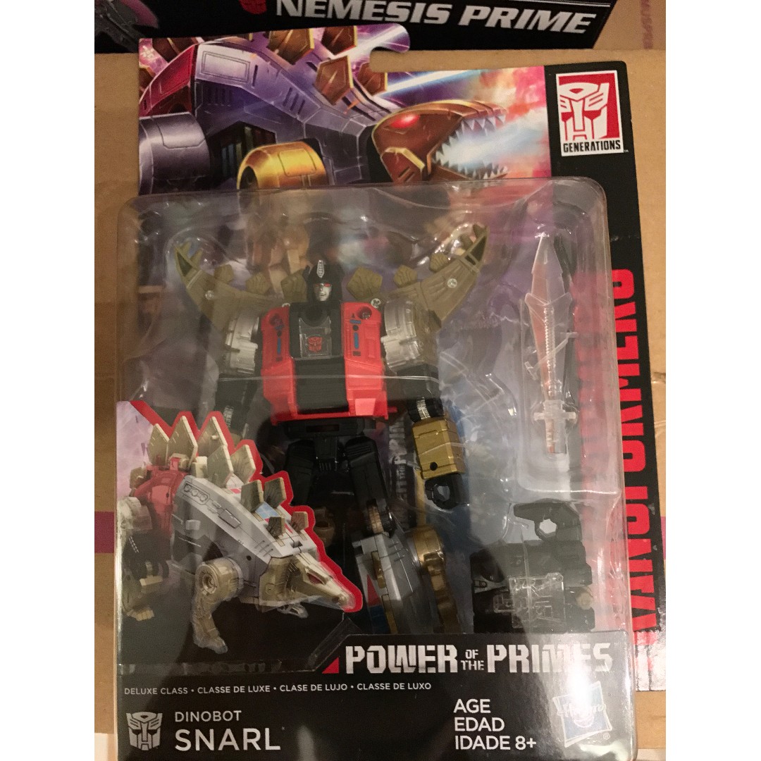 5" Transformers Generations of Power of Primes Snarl Autobots Action Figure KO 