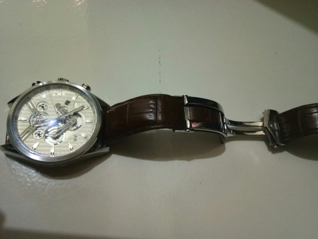 Jam Tangan Tag Heuer V4, Fesyen Pria 