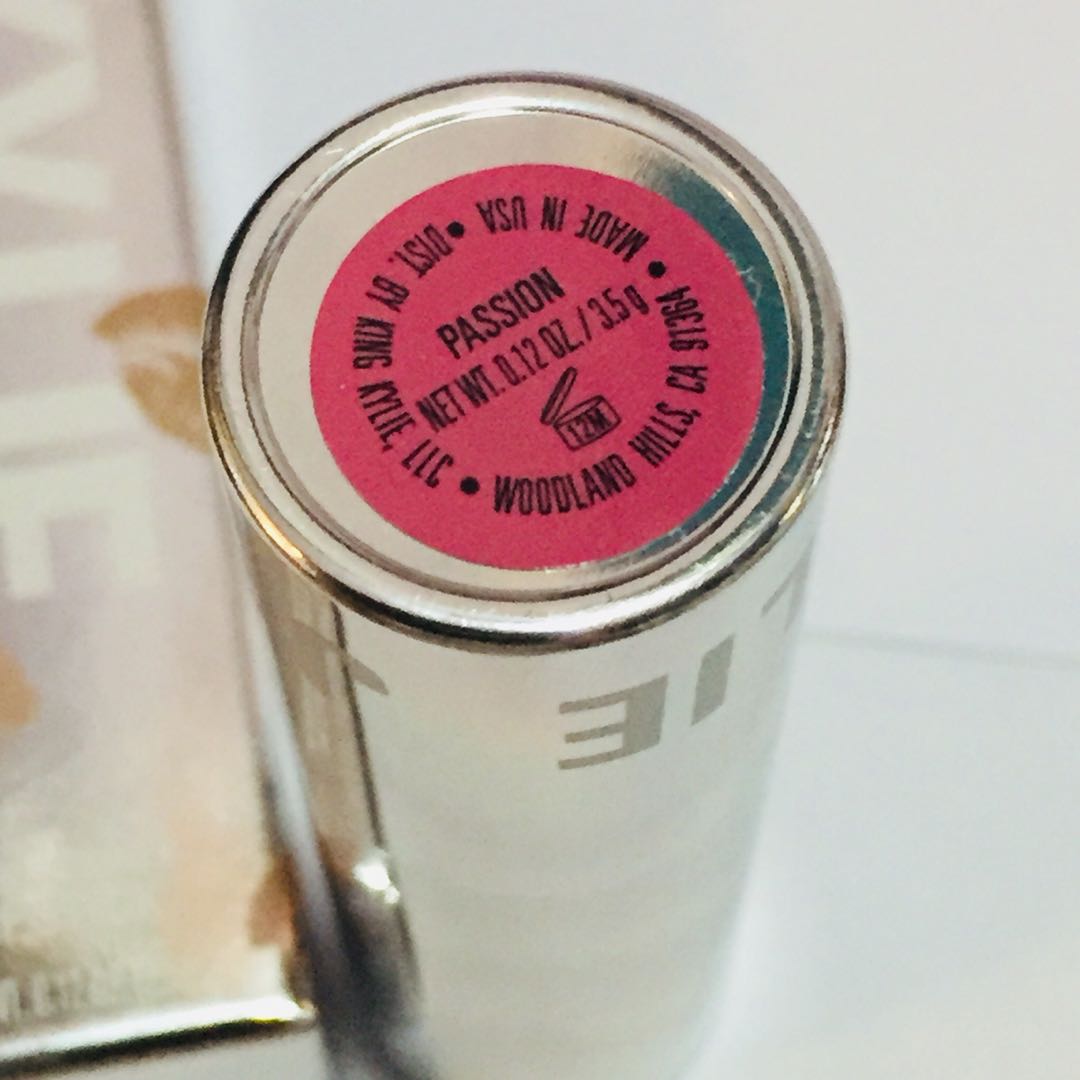 Kylie jenner creme lipstick - passion (Category: Makeup) located in Manila. Submitted by trendystash (Listing ID 169725304, Image 3). Description: Brand new Authentic .