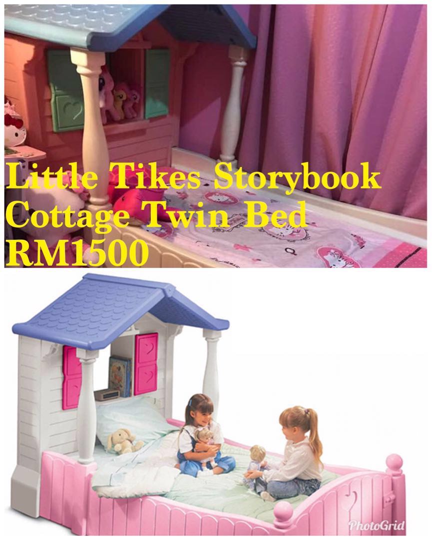 Little Tikes Storybook Cottage Twin Bed Super Singgle Toys