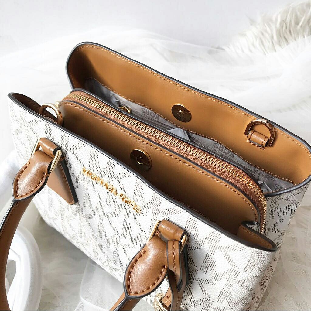 Michael kors camille small satchel size 
