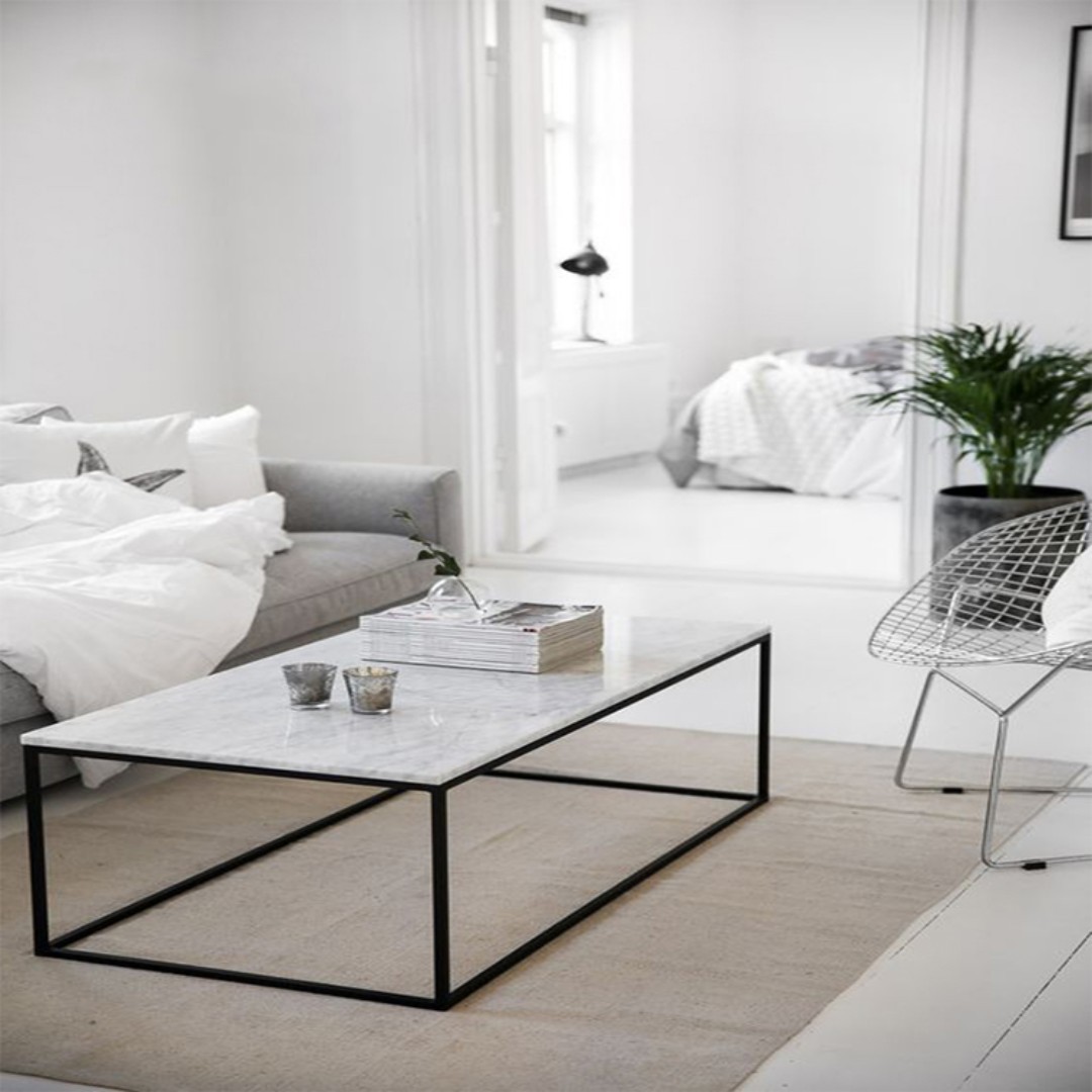Minimalist Scandinavian Living Room Coffee Table Furniture Tables Chairs On Carousell,Small House Modern House Design 2020 Philippines