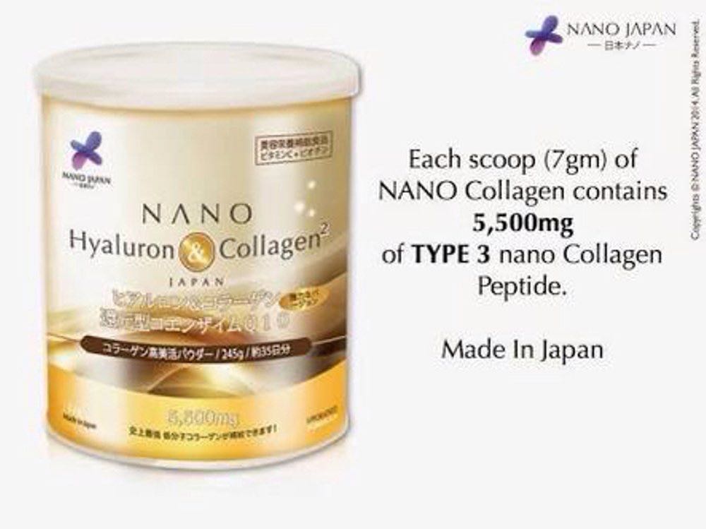 Nano Japan Hyaluron Collagen Health Nutrition Health Supplements Vitamins Supplements On Carousell