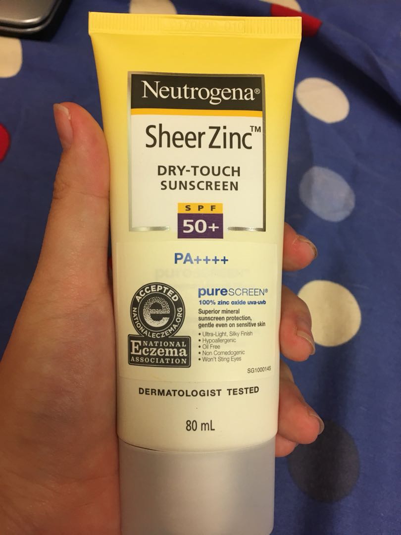 neutrogena zinc spf 50
