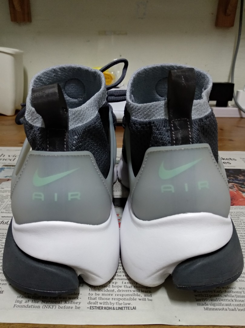 Air presto ultra flyknit dark grey discount