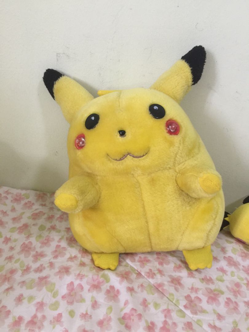old pikachu plush