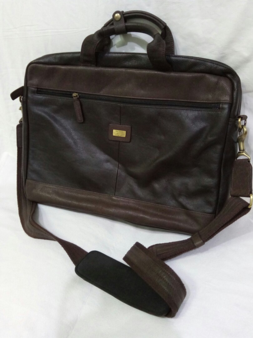 picard leather briefcase