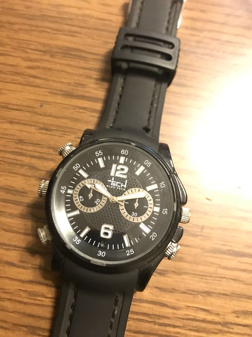 Plus tech top camera watch