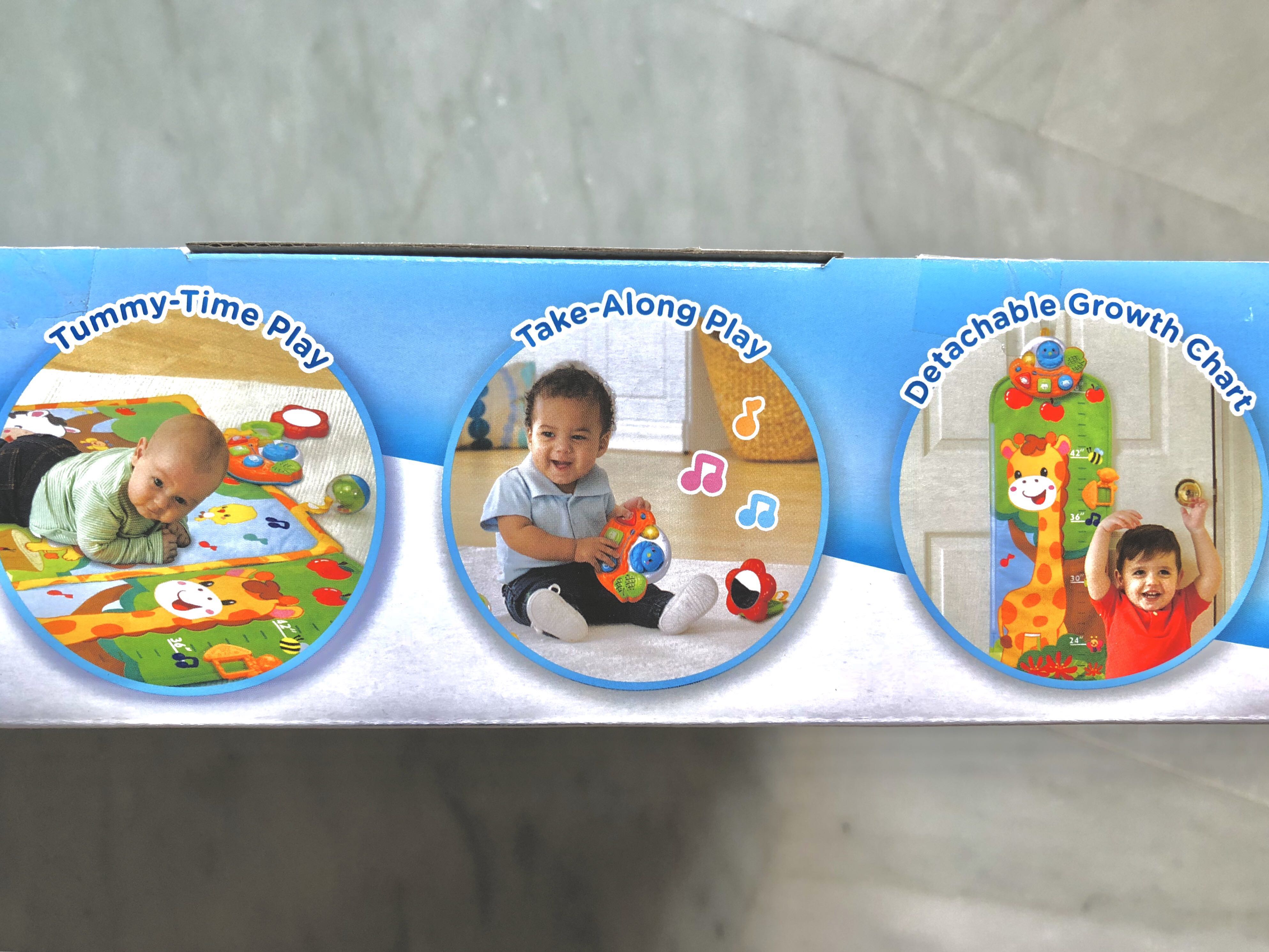 Vtech baby giggle and grow shop jungle playmat