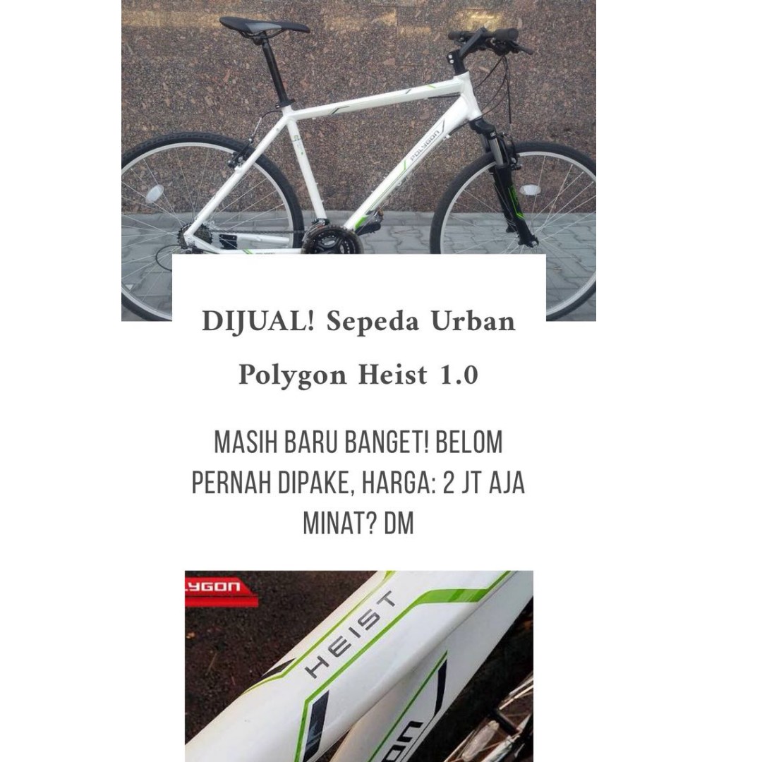 polygon heist 1.0 road bike