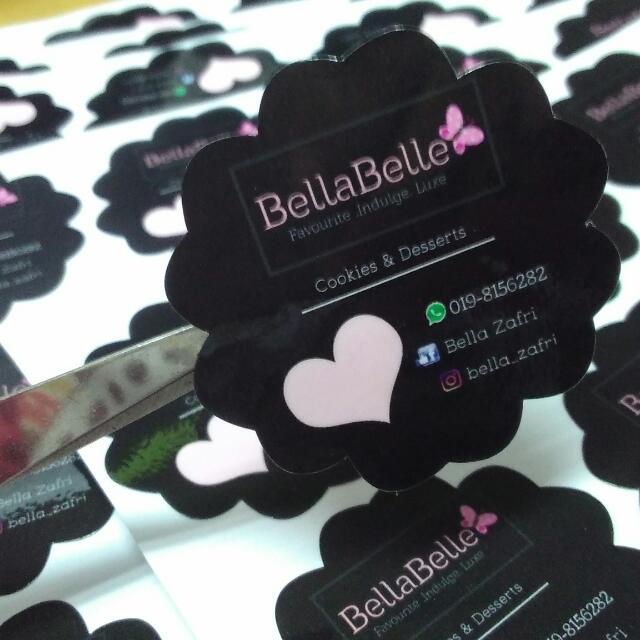 Design Sticker Kosong