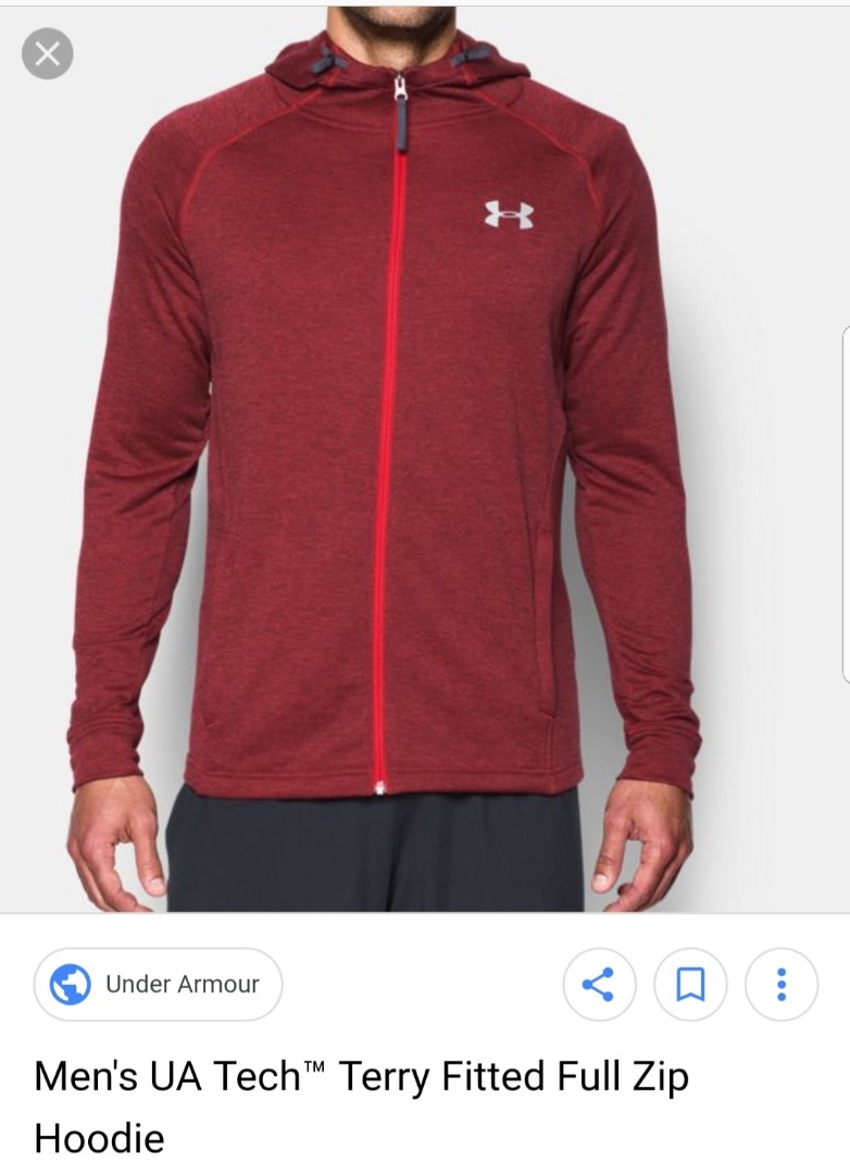 Under Armour Terry Fitted full zip Men 