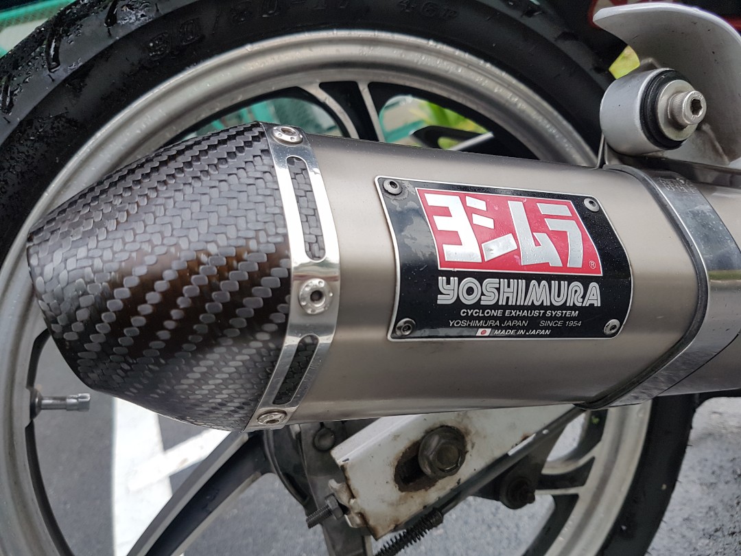 Yoshimura Yamaha 135LC TRICONE Exhaust System, Motorcycles, Motorcycle