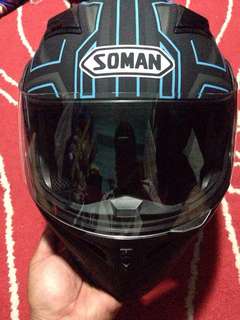 Soman Full Face Modular Flip Up Helmet