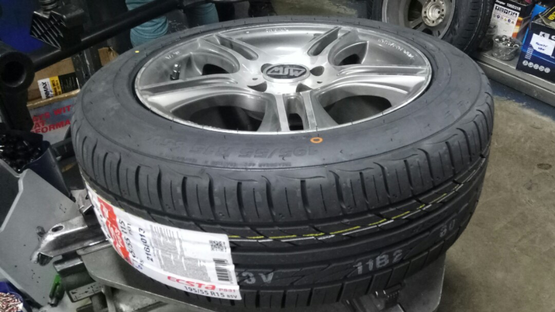 205 55 16 Kumho Ps31 Tyres New Arrival Promotion Price Cheapest Sale Car Accessories Tyres Rims On Carousell