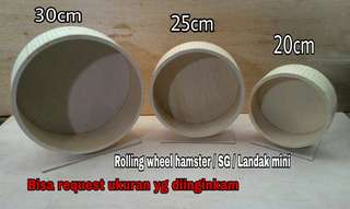 Rolling wheel hamster / landak mini / SG