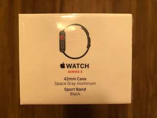 Apple Watch series 3 42mm (GPS+Cellular) brand new