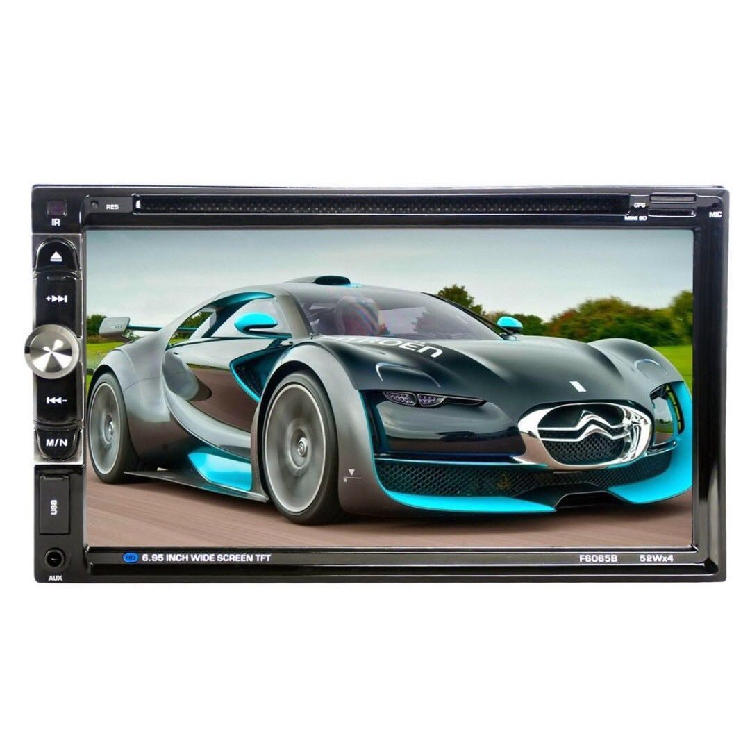 71. Suncer 2 DIN 6.95 Inch TFT Wide Touch Screen In Dash Car Radio