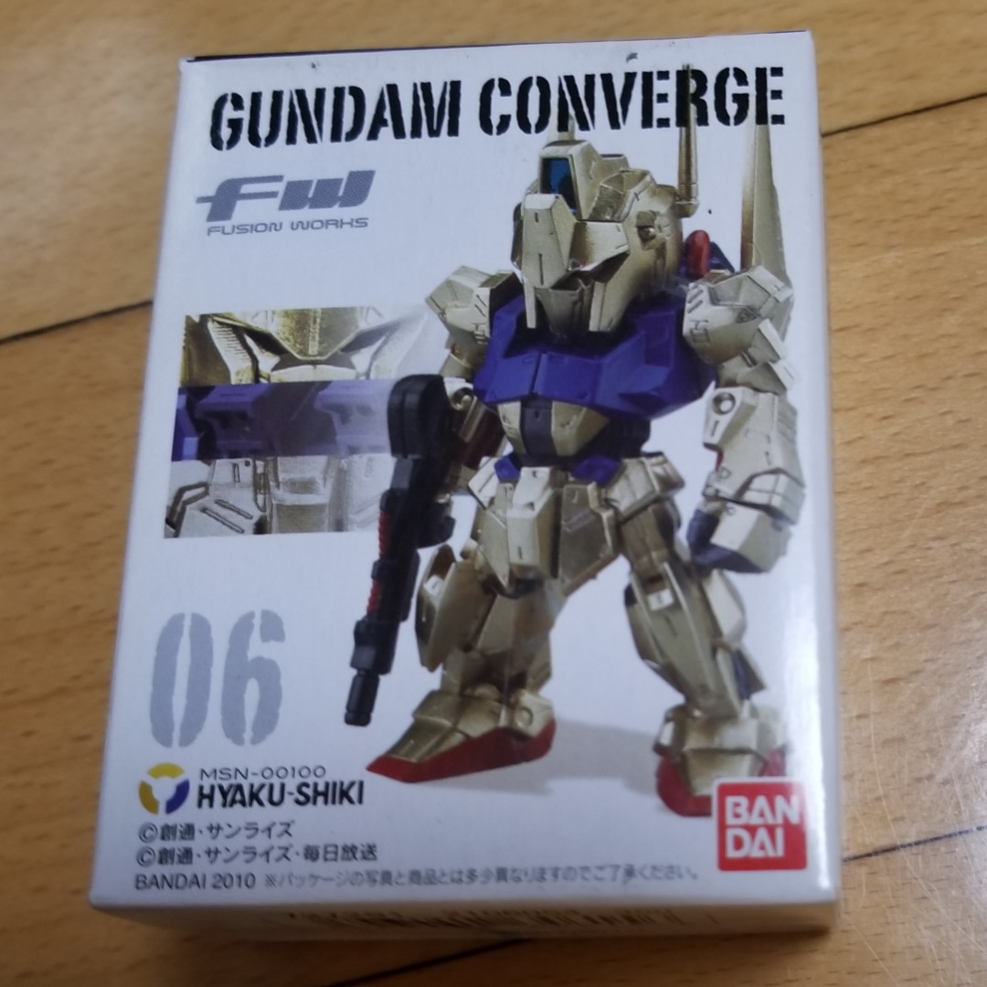 第一代百式FW Gundam Converge 06 Hyaku-Shiki 100%全新MIB 高達, 興趣 
