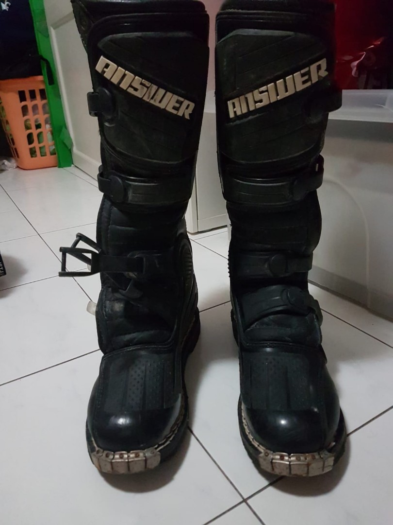 leather mx boots