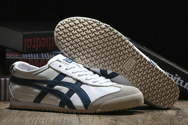 onitsuka tiger mexico 66 white dark blue