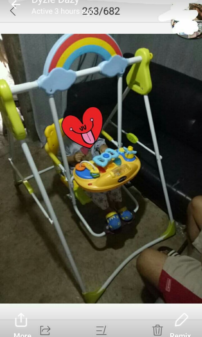 jollibee baby swing