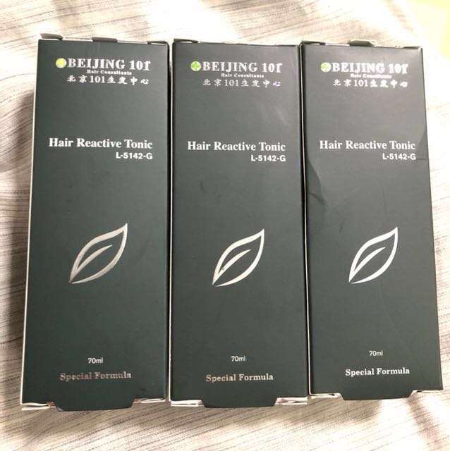 Beijing 101 Hair Reactive Tonic Health Beauty Hair Care On