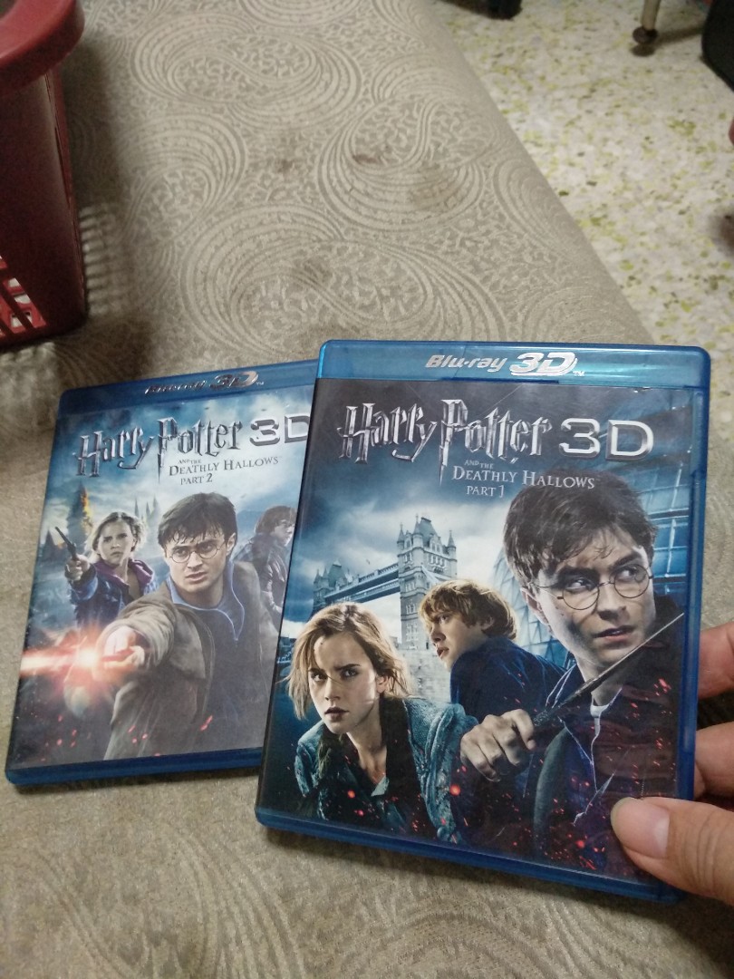 Blu Ray Harry Potter And The Deadly Hallows Part 1 N 2 3d Music