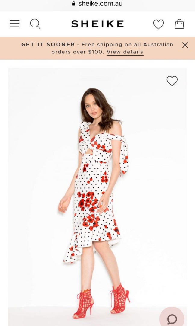 sheike polka dot dress off 63