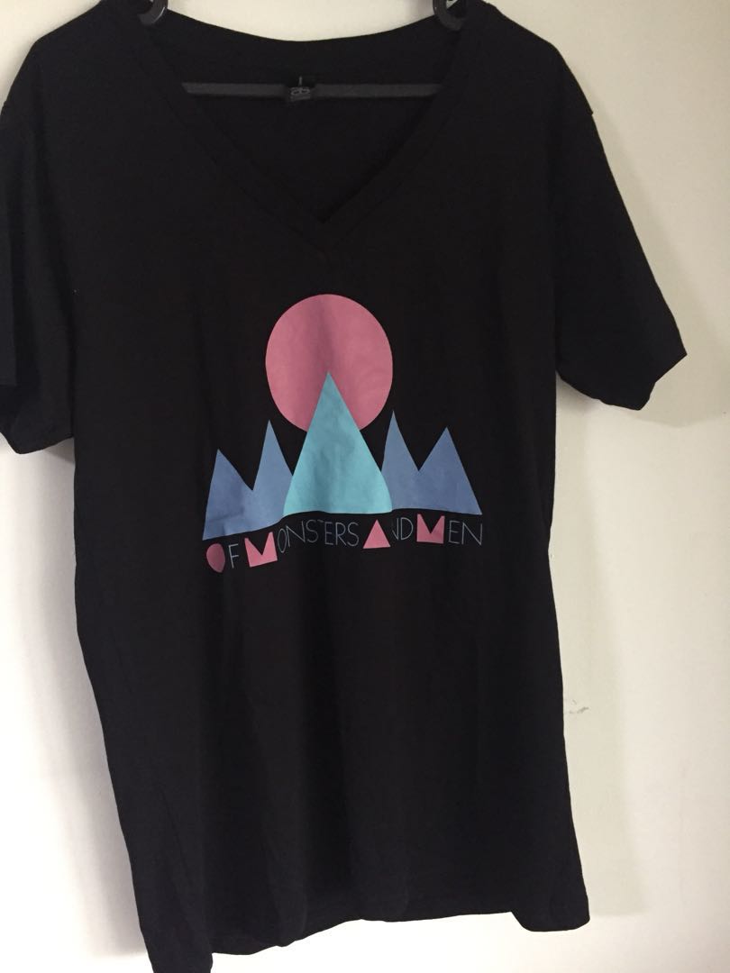 Brand New Of Monsters And Men Tee Men S Fashion Clothes On Carousell