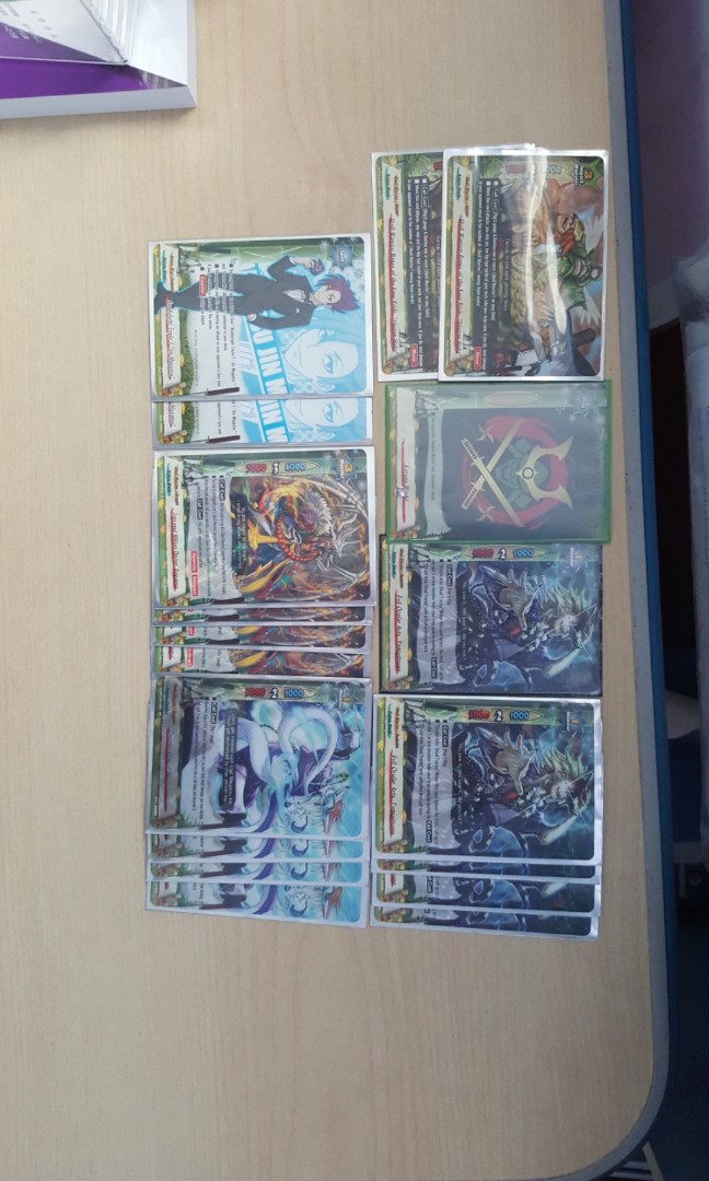 Buddyfight Skull Warrior Deck, Hobbies & Toys, Toys & Games on Carousell