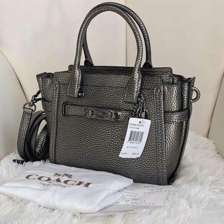 Coach Swagger 21 Gunmetal