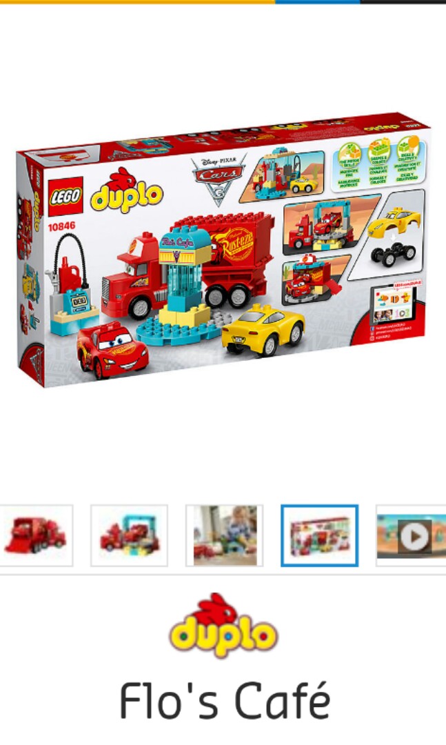 Flos Cafè Legi Duplo Cars Toys Games Bricks Figurines On