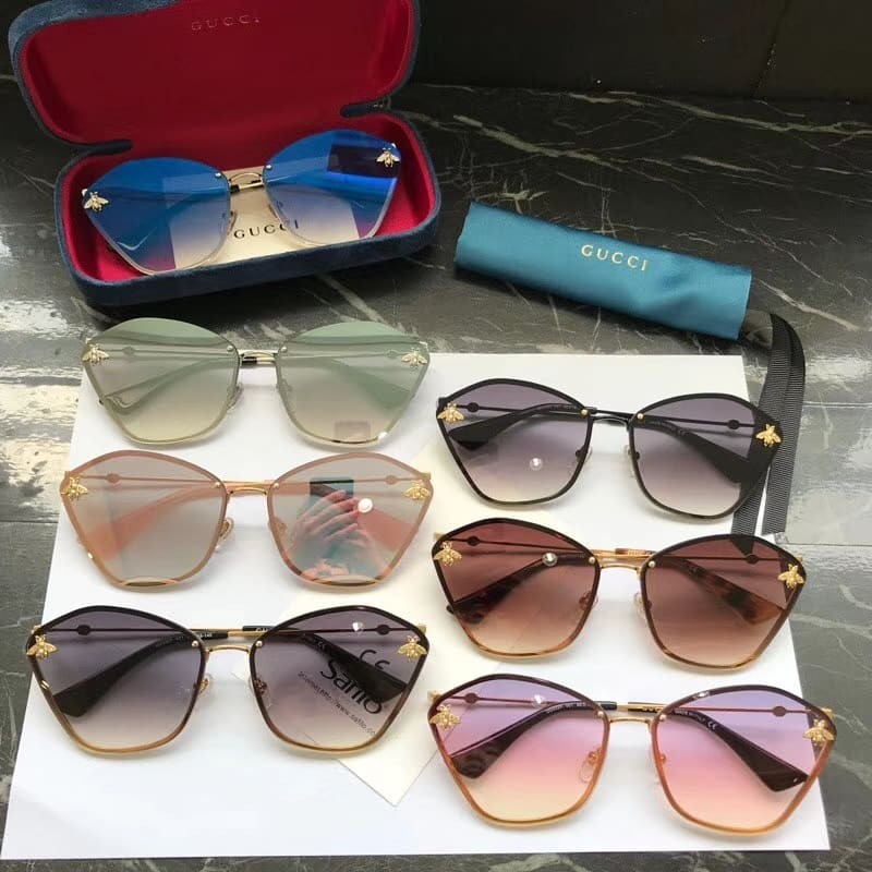gucci aviators with bee