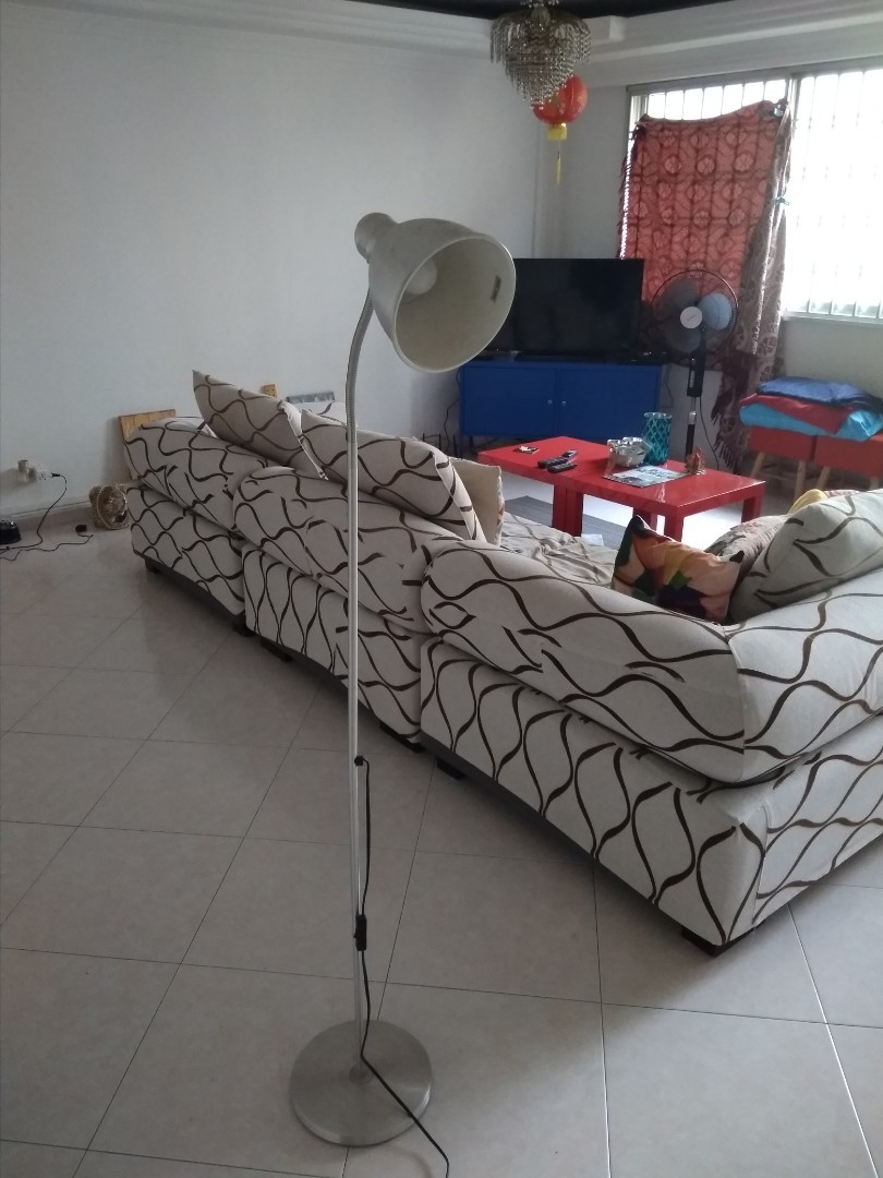 Ikea standing lamp, Furniture & Home Living, Lighting & Fans, Lighting ...