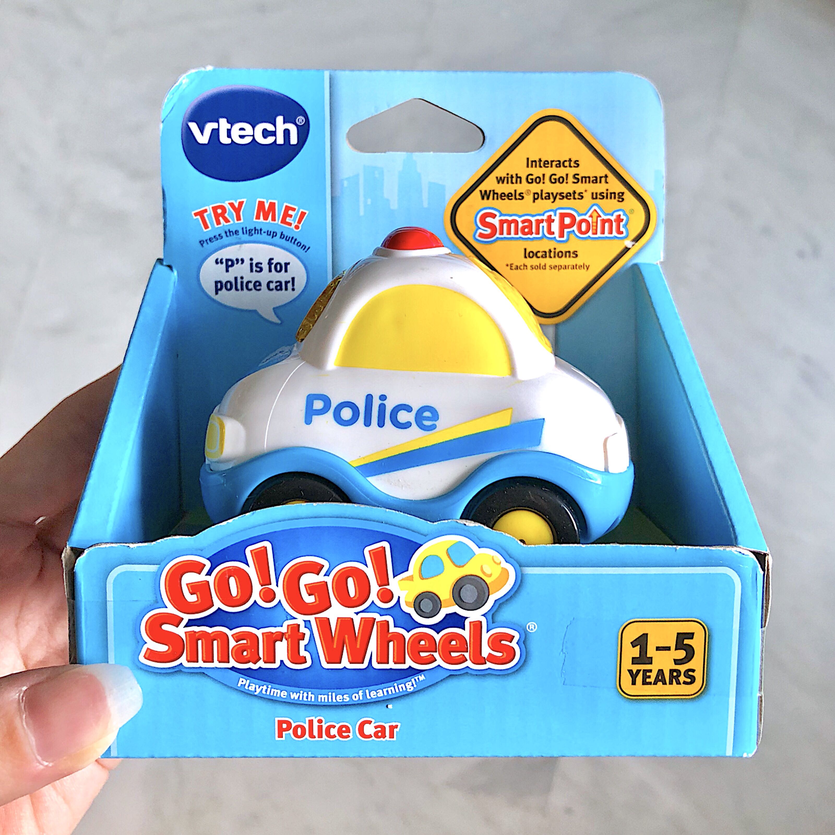 In Stock VTech Go Go Smart Wheels Police Car Brand New