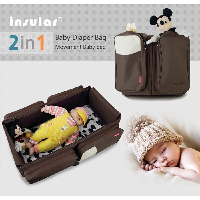 Insular 2 in 1 diaper bag online
