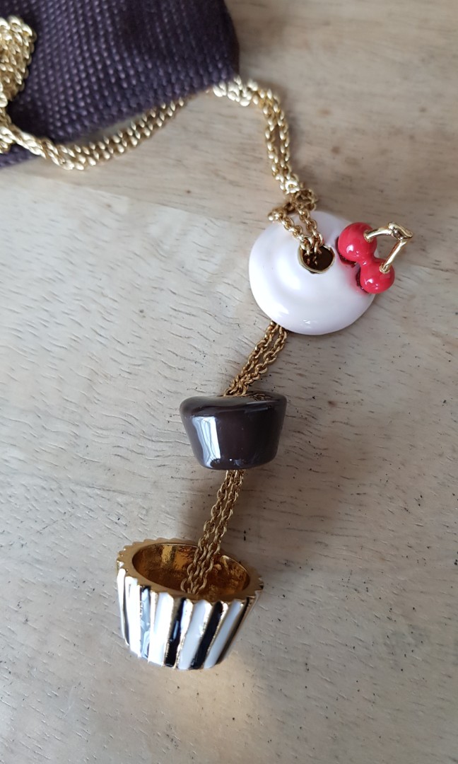 Kate spade discount cupcake necklace