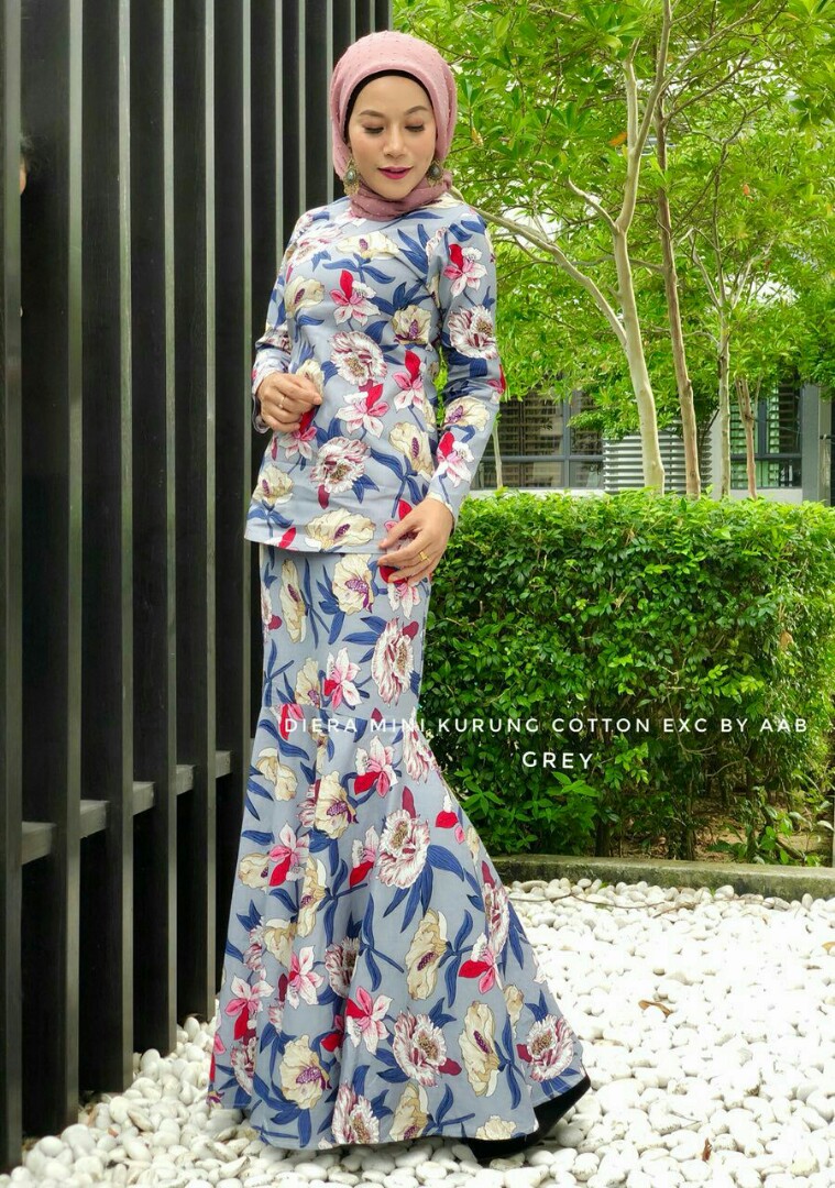 Kl Diera Mini Kurung Cotton Muslimah Fashion Two Piece On Carousell