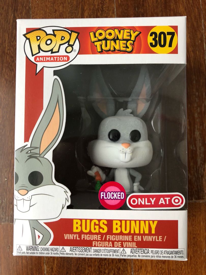 flocked bugs bunny funko pop