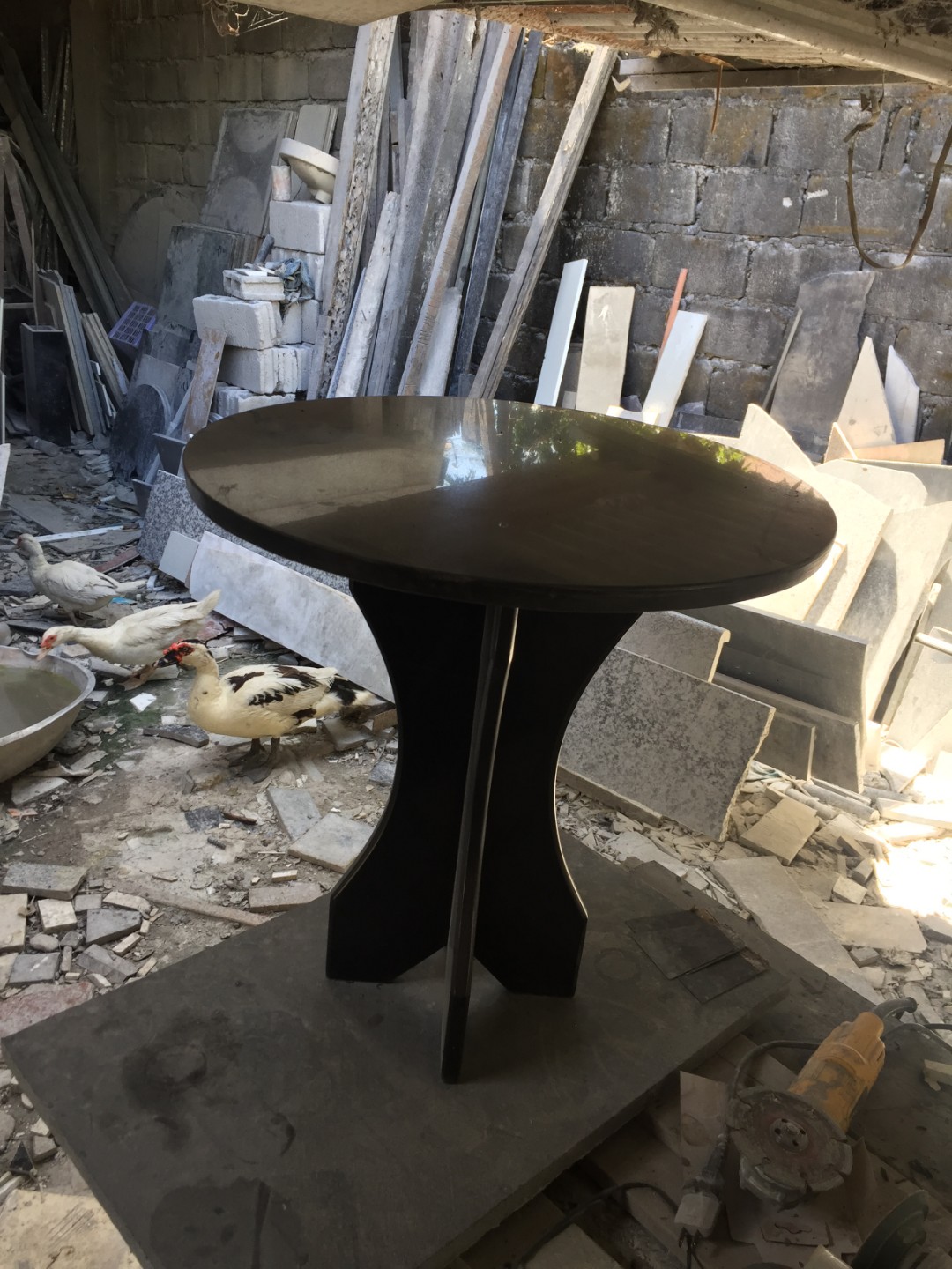 Natural granite &marble table (Category: Table Linen & Textiles) located in Pasig City. Submitted by kjh000522 (Listing ID 169846784, Image 2). Description: Natural granite tea table n marble table we customize any size of table with different color n material u prefer.
