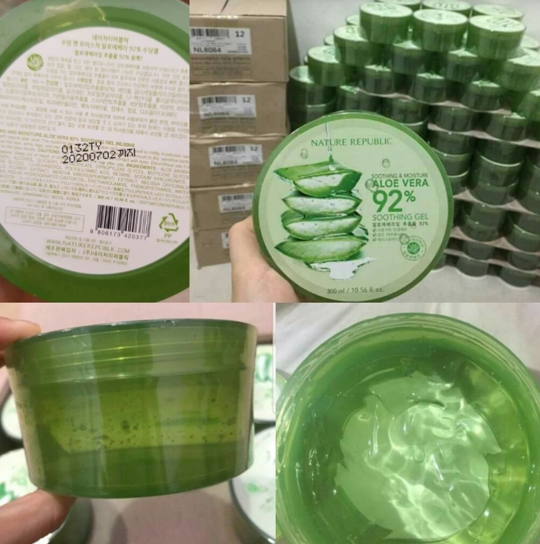 Nature Republic Aloe Vera Asli 100 Soothing Gel Asli Kirim Langsung Dari Korea Kesehatan Kecantikan Kulit Sabun Tubuh Di Carousell
