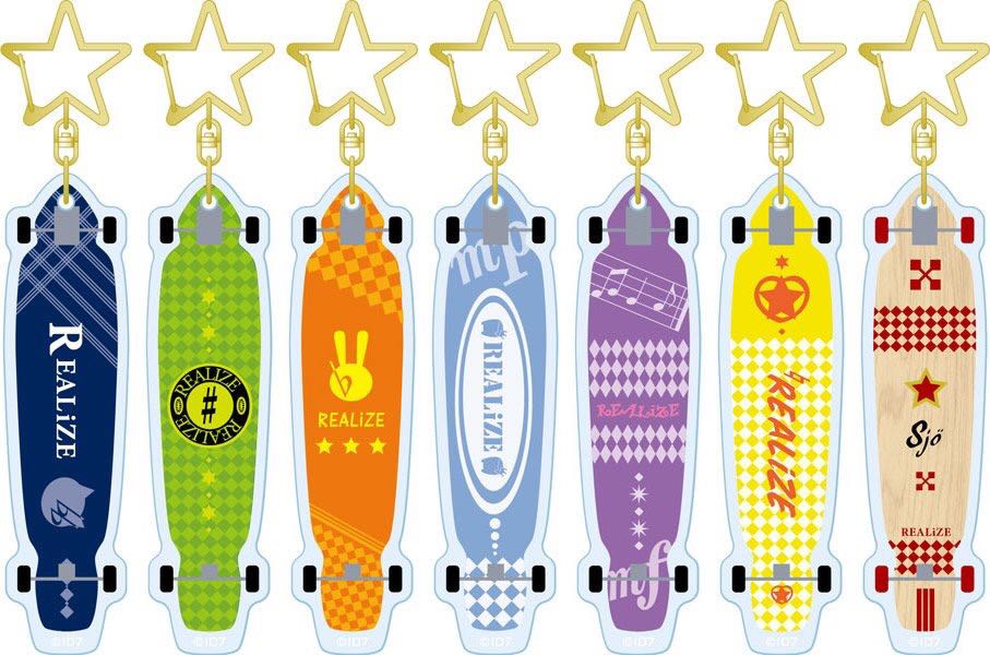 Wallpaper Po Idolish7 Nanatsuiro Realize Acrylic Longboard Keychains Desktop Wallpaper