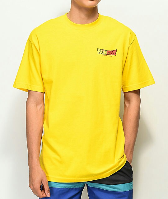 dragon ball z yellow shirt