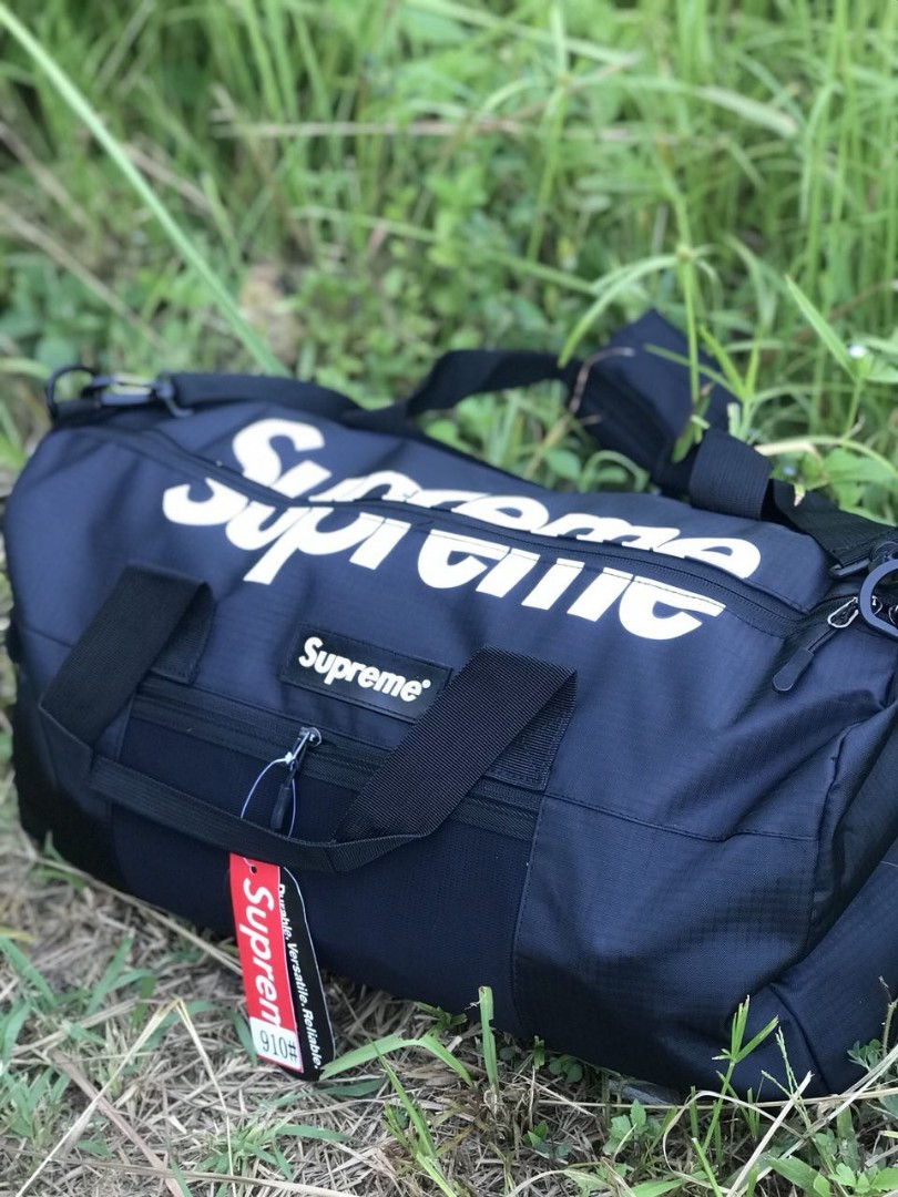Readystock SUPREME TRAVEL BAG Hobbies Toys Travel Luggages on Carousell