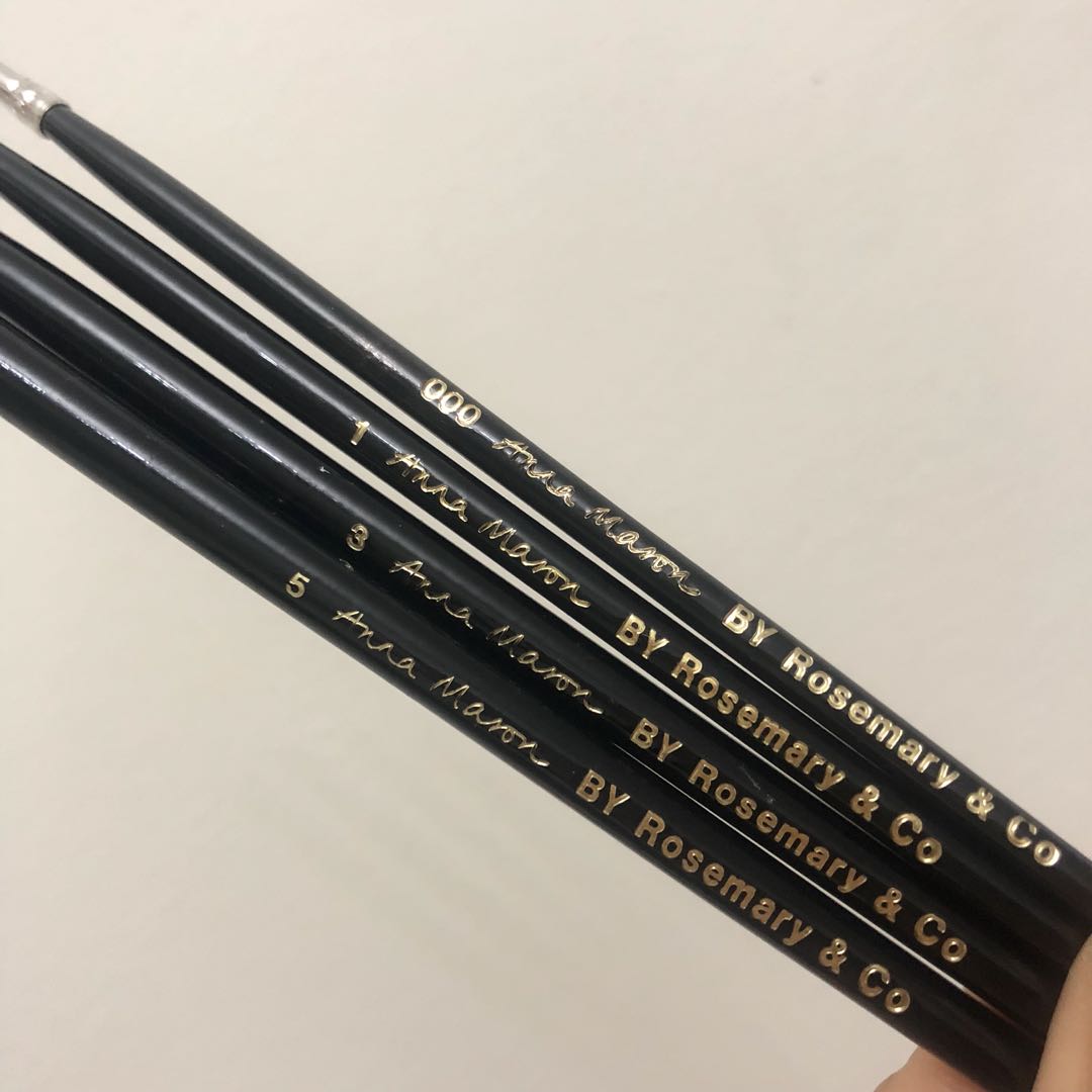 Rosemary & Co Anna Mason Watercolor Brush Set, Hobbies & Toys