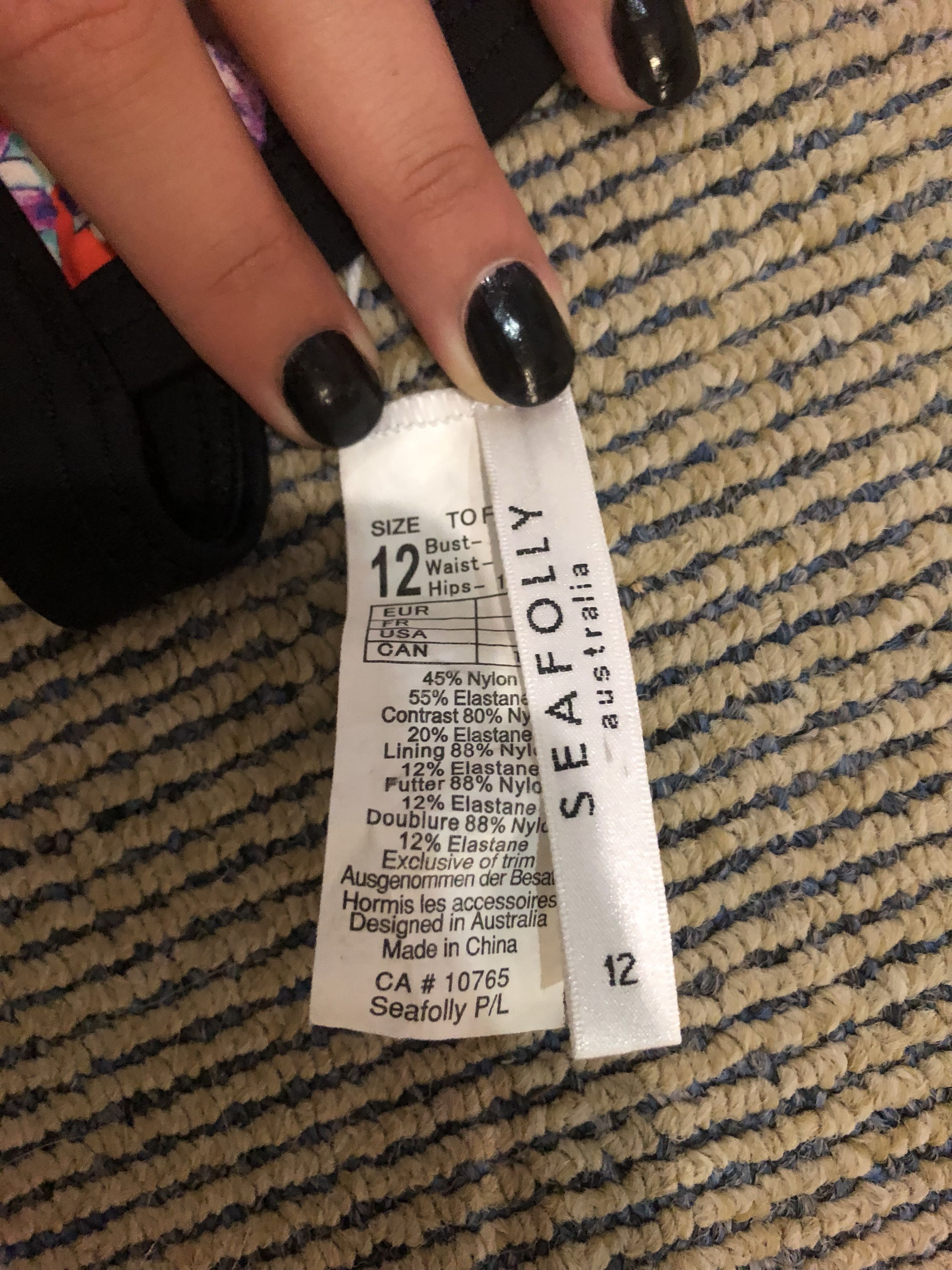 seafolly ca 10765